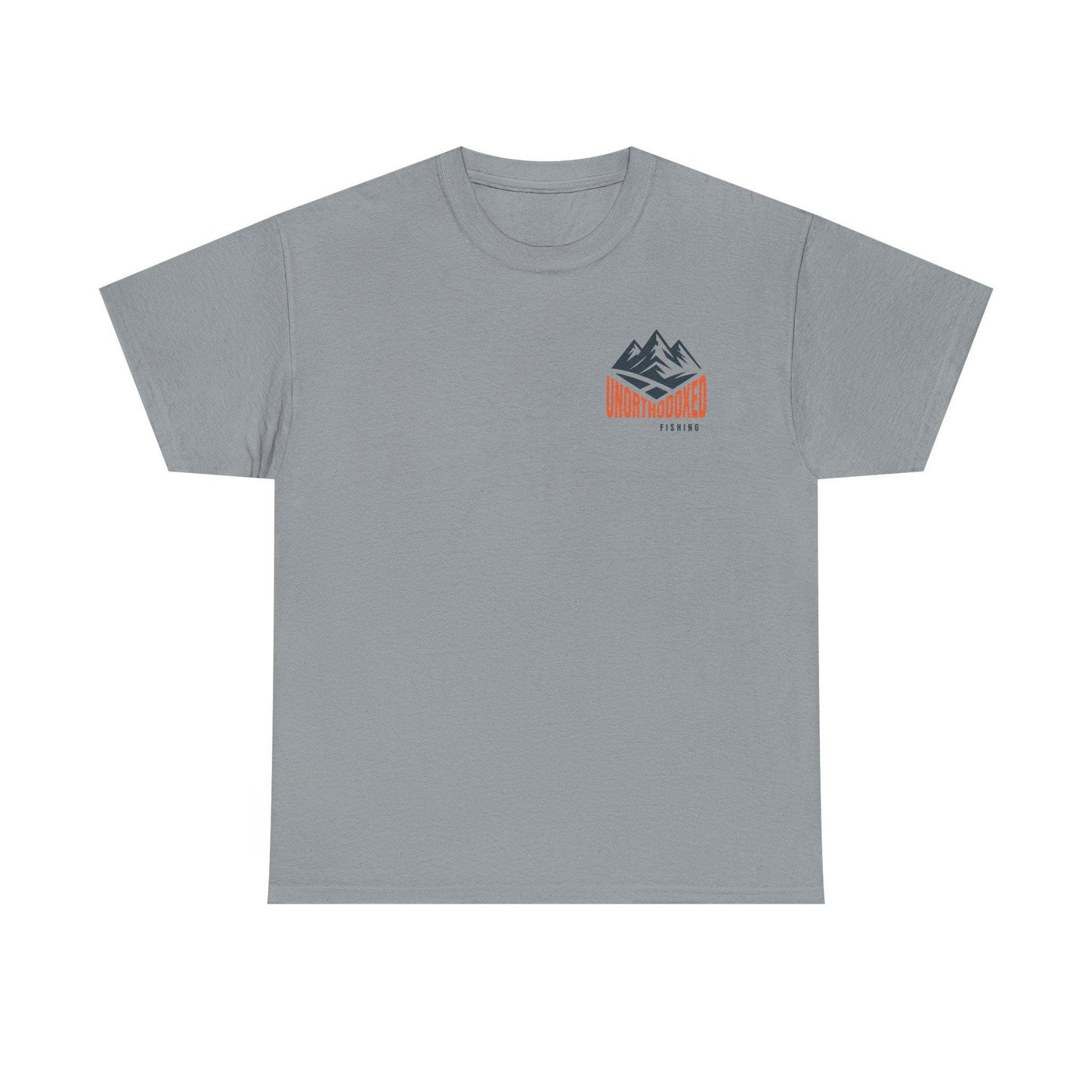 Fishing Adventure Unisex Heavy Cotton Tee, Great for Nature Lovers, Casual Wear, Gift for Fishermen, Outdoorsy Vibes