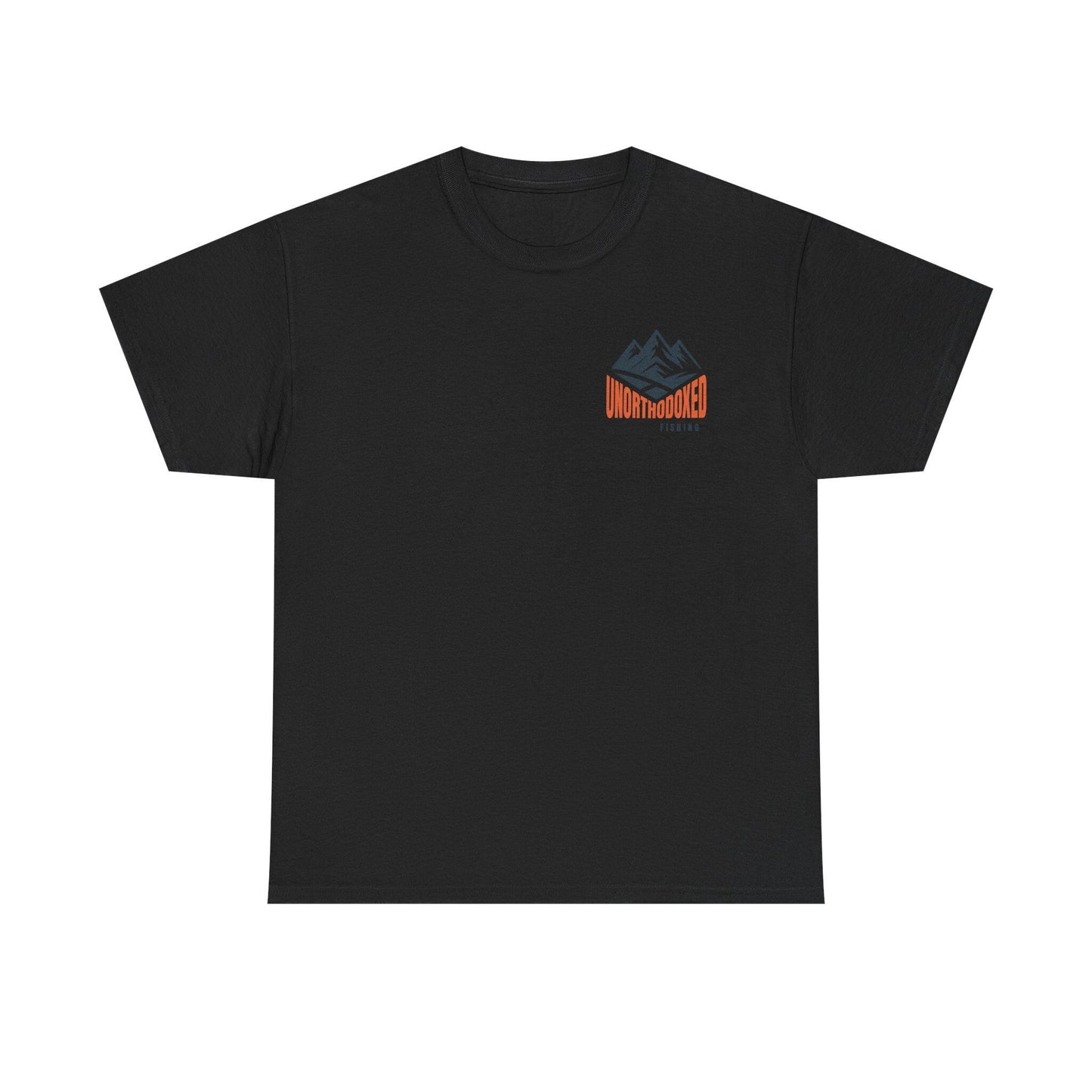 Fishing Adventure Unisex Heavy Cotton Tee, Great for Nature Lovers, Casual Wear, Gift for Fishermen, Outdoorsy Vibes