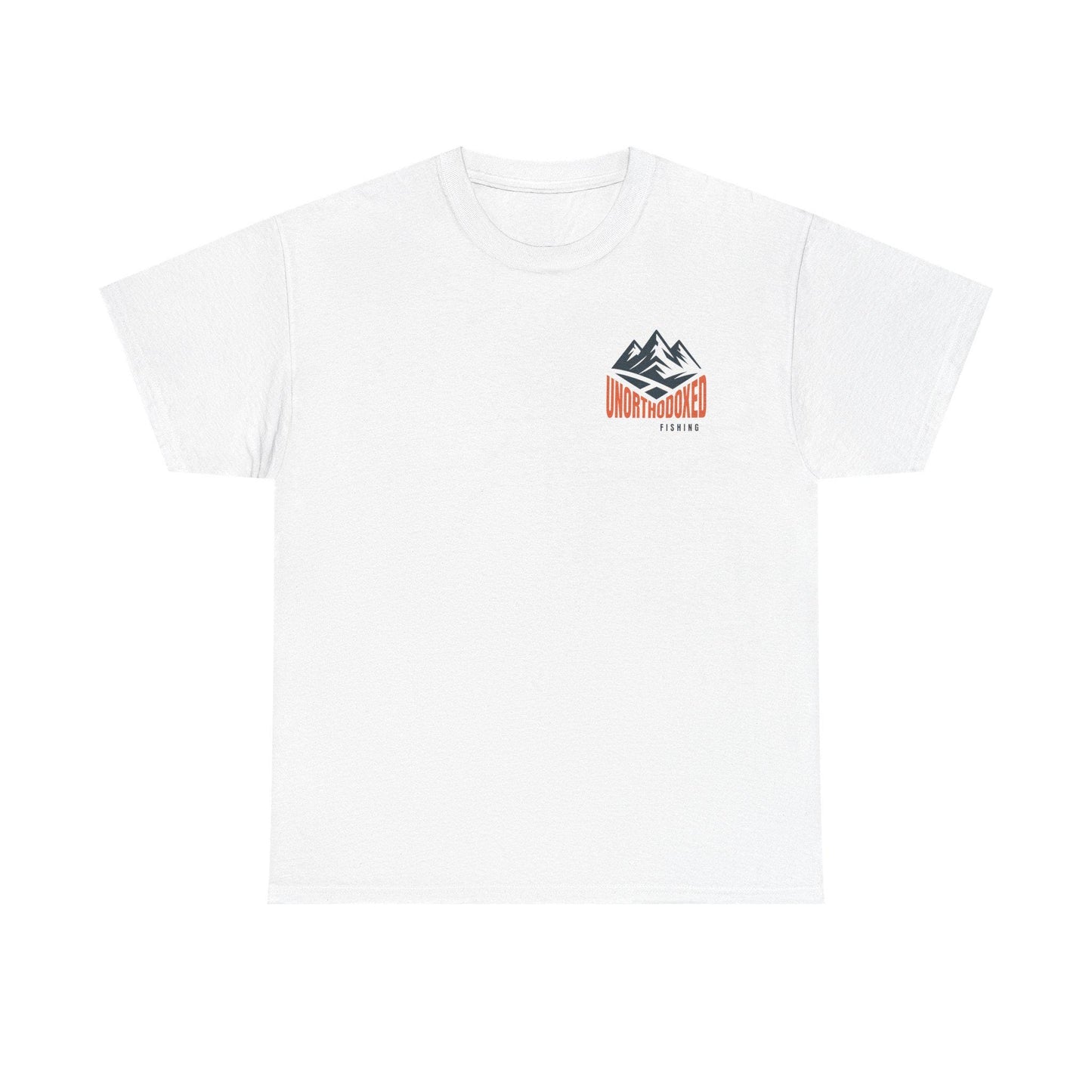 Fishing Adventure Unisex Heavy Cotton Tee, Great for Nature Lovers, Casual Wear, Gift for Fishermen, Outdoorsy Vibes