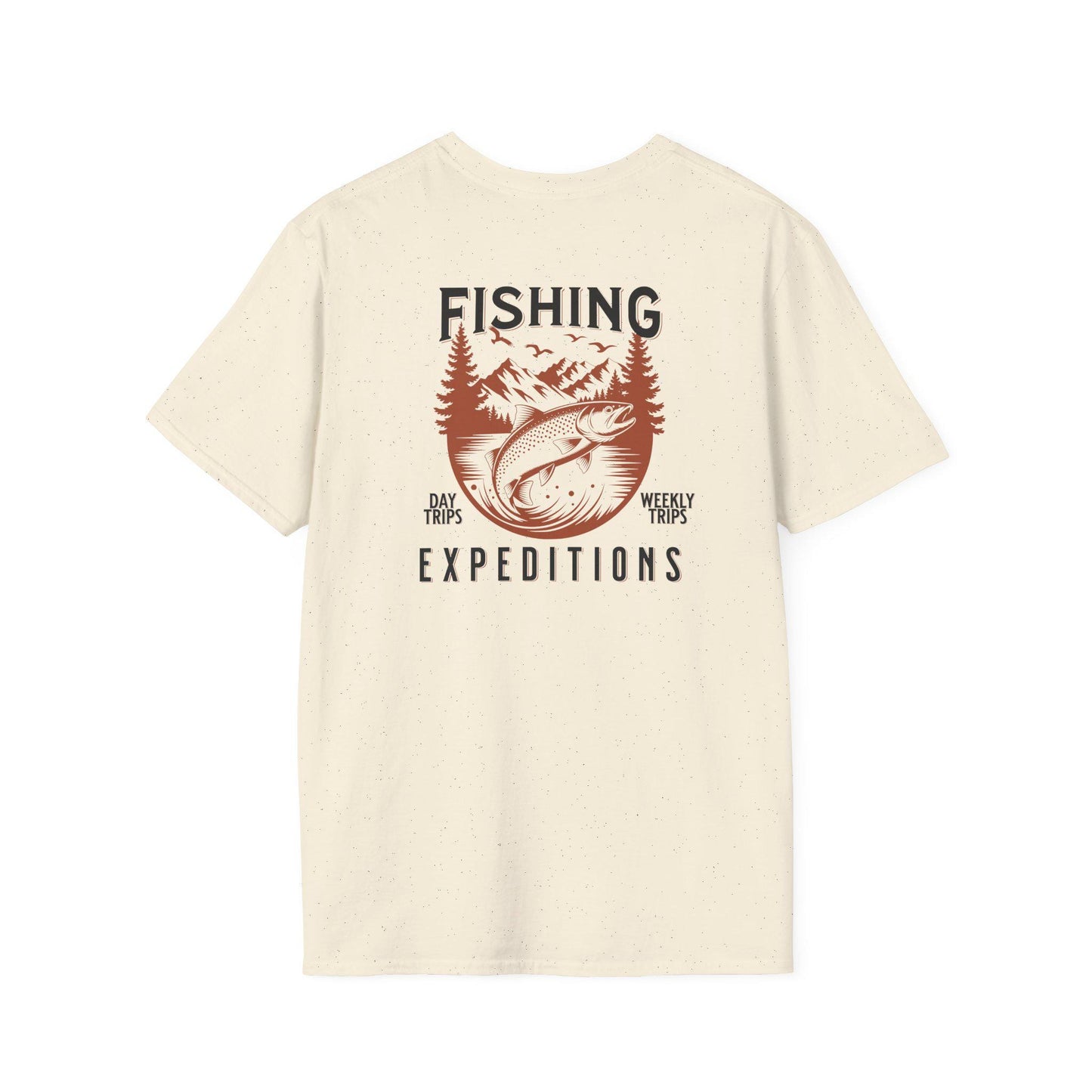 Fishing Expedition Graphic Tee, Outdoor Adventure Apparel, Fishing Lover Gift, Unisex Casual Shirt, Fishing Trip Outfit
