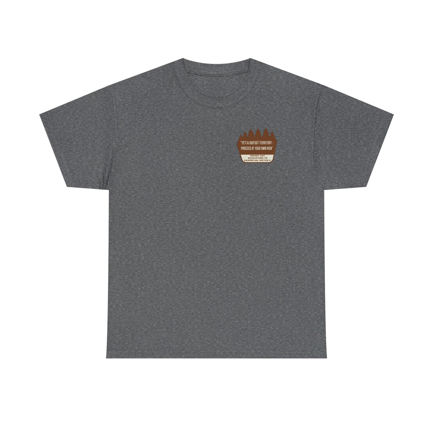 Bigfoot and Yeti Shirt Tee Perfect for Camping Trips Gift for Sasquatch Enthusiasts Hiking Apparel Bigfoot T-shirt for National Park Lovers