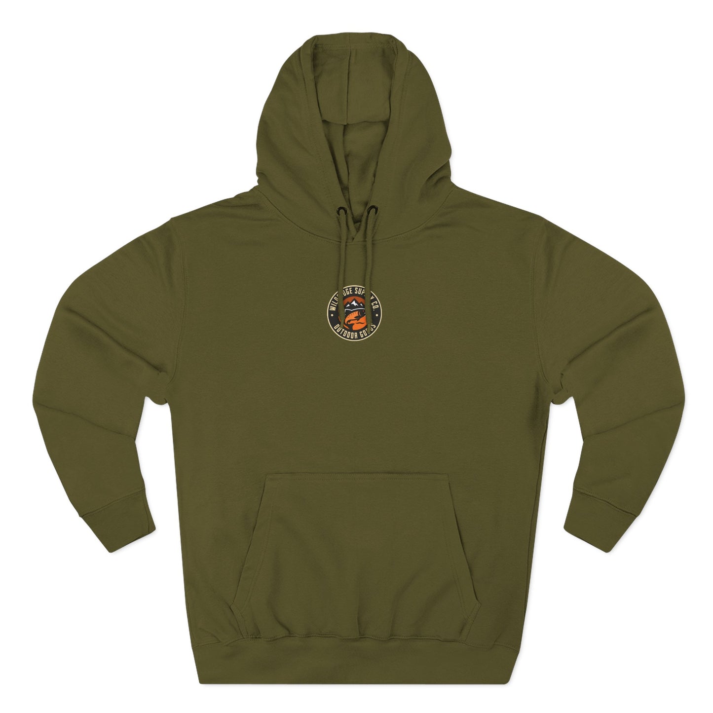 Fly Fishing Hoodie – Sunset River Scene Sweatshirt for Anglers | Outdoor Adventure Apparel