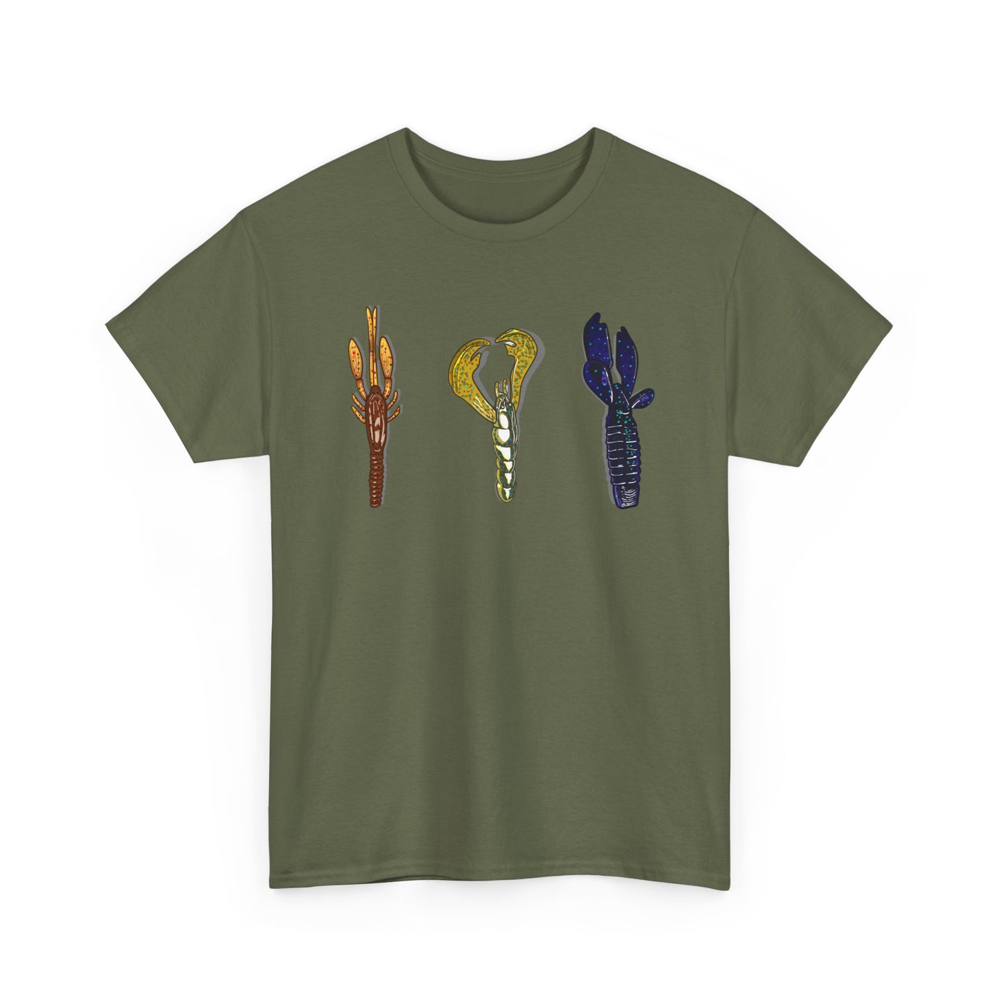 Bass Fishing Tee - Plastics Fishing Lures Design