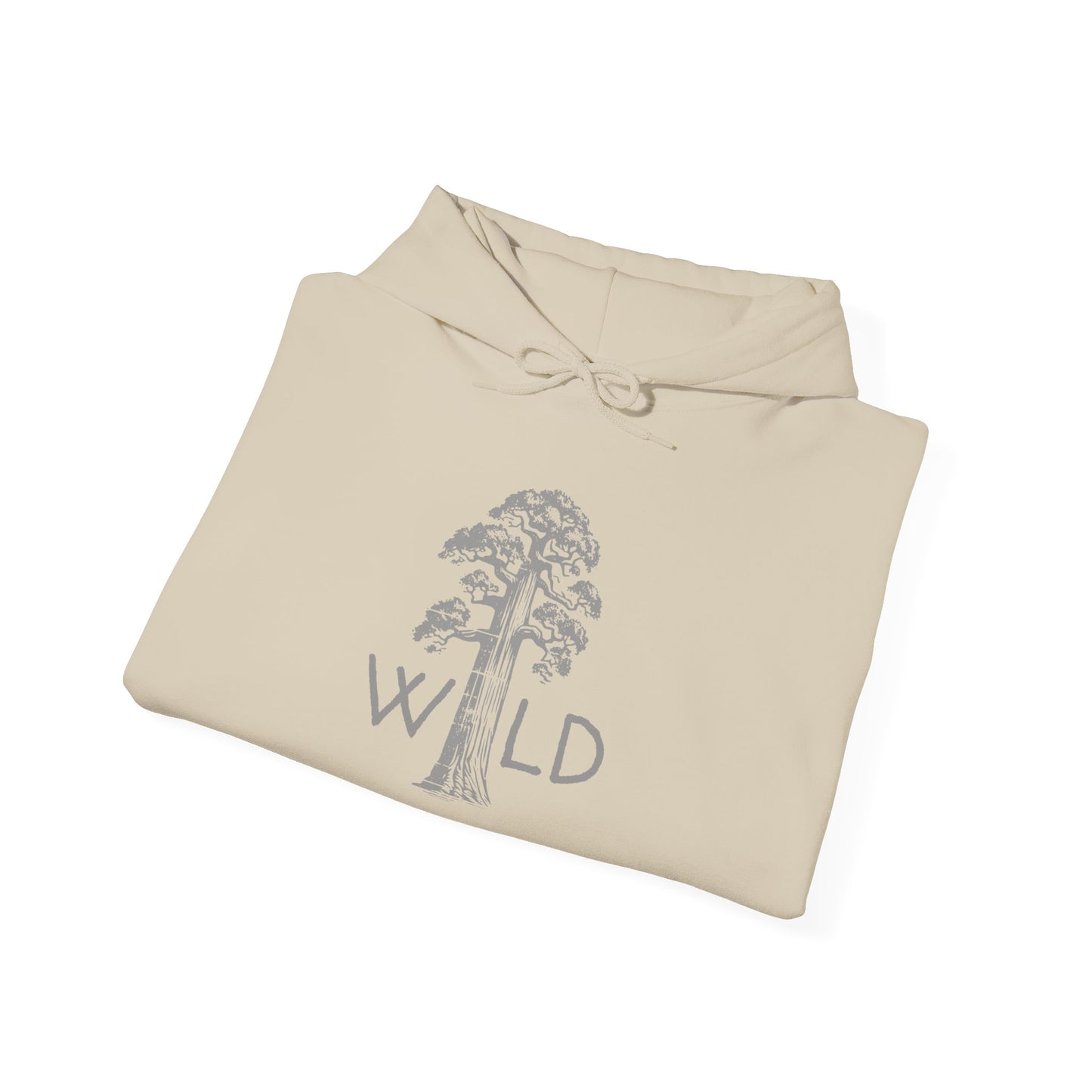 Hooded Sweatshirt Wild Giant Sequoia Tree Nature Lover Gift