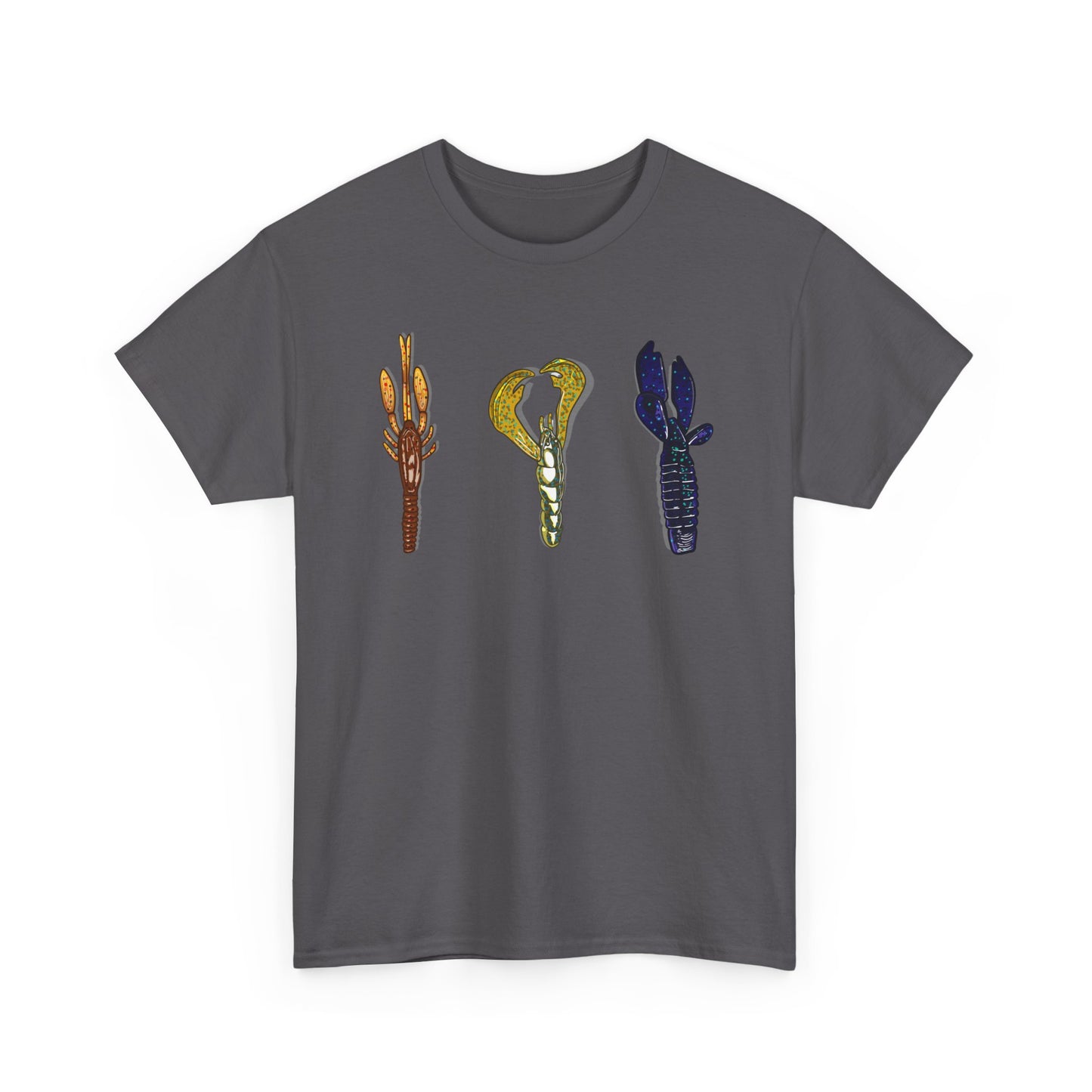 Bass Fishing Tee - Plastics Fishing Lures Design