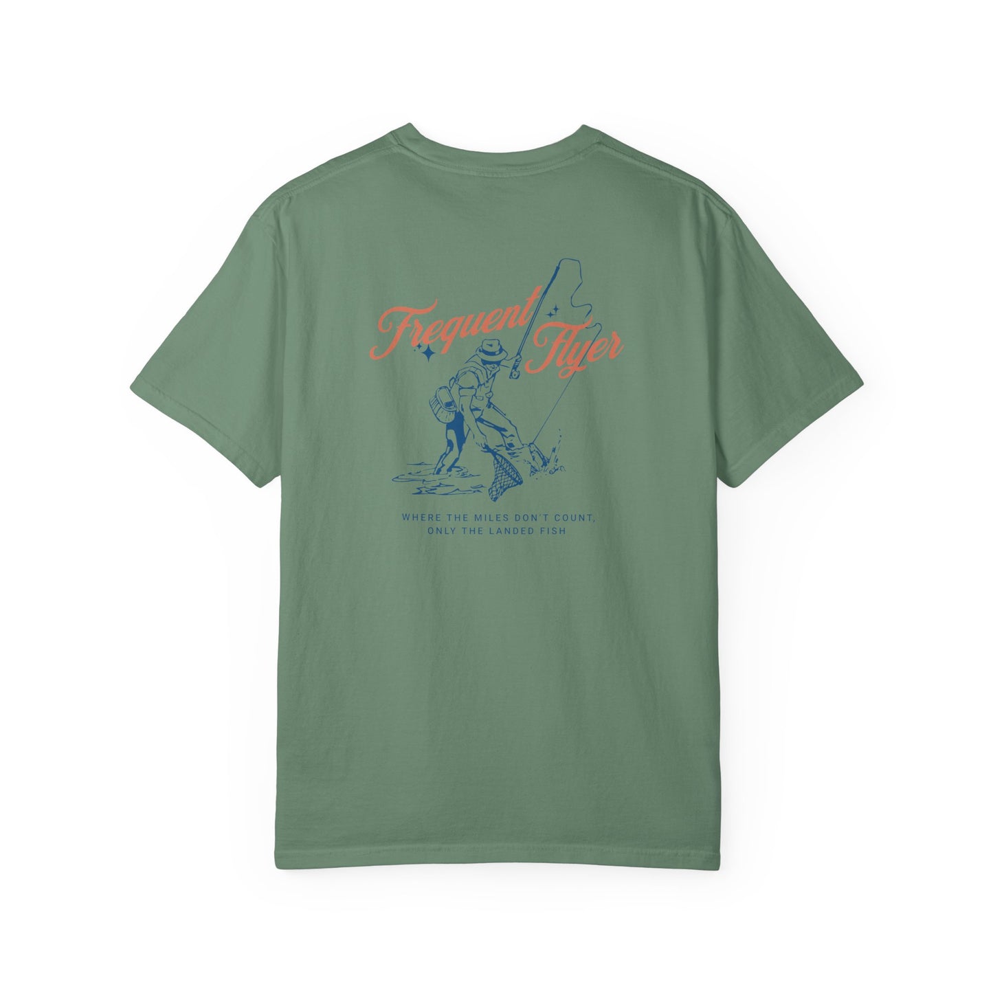Fly Fishing Unisex T-shirt - Where the Miles Don't Count