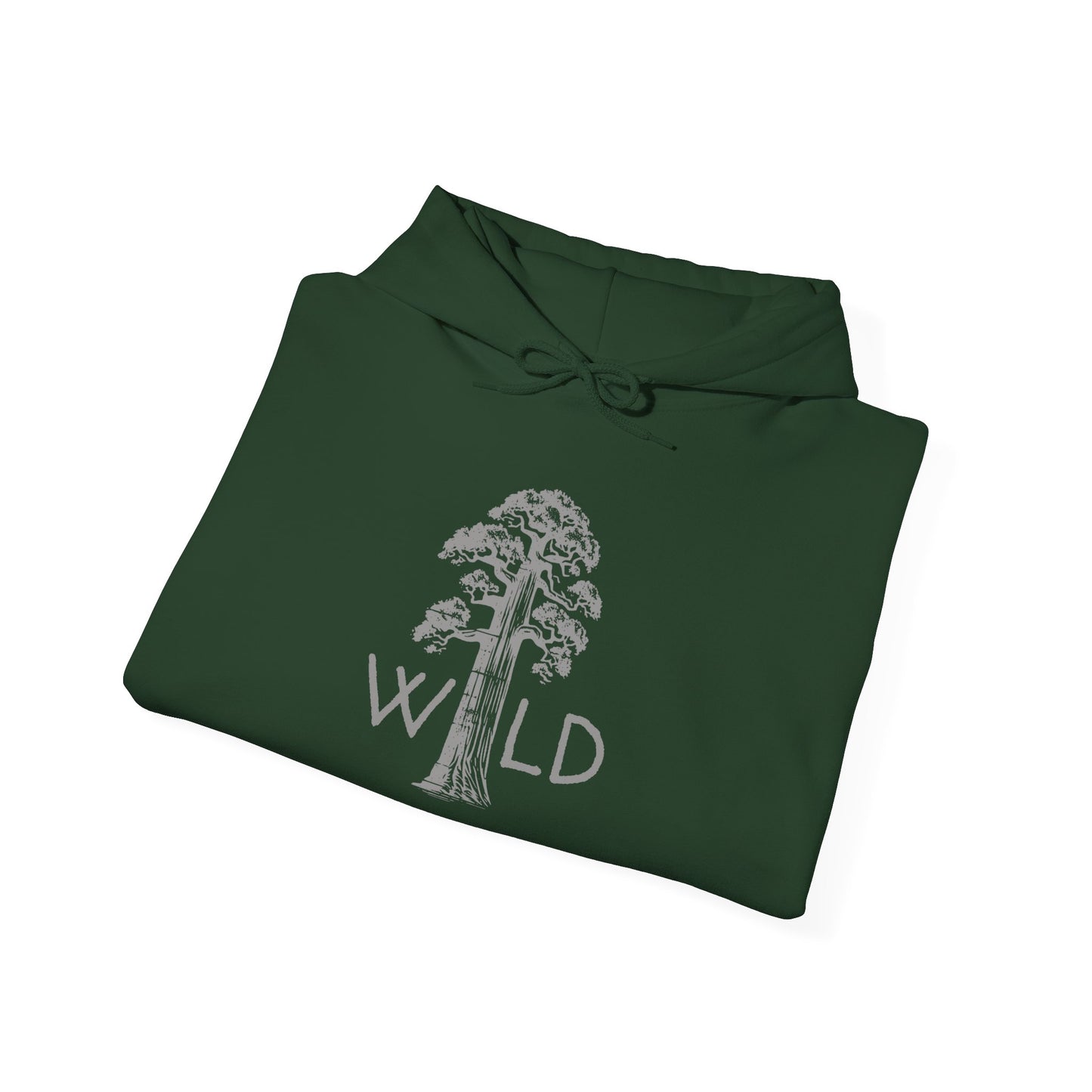 Hooded Sweatshirt Wild Giant Sequoia Tree Nature Lover Gift