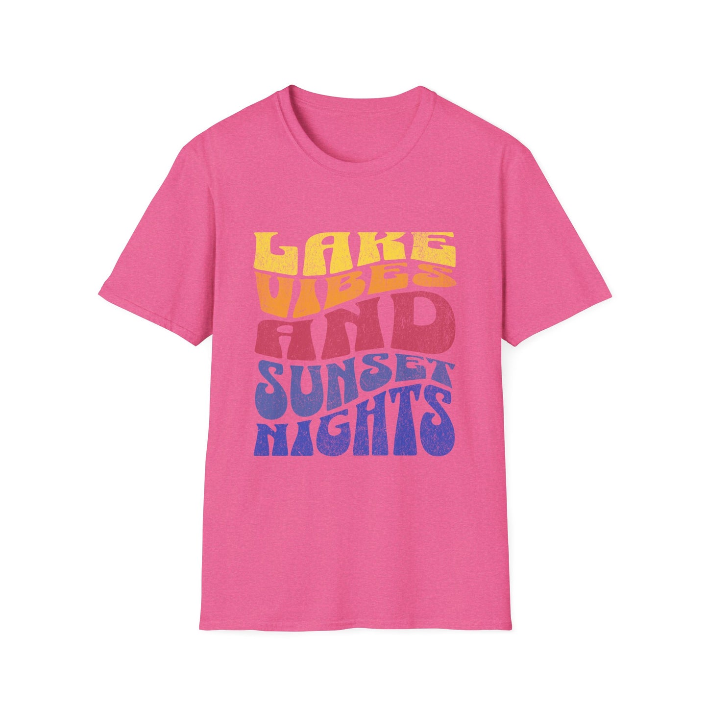Lake Vibes -Sunset Nights Retro Tee
