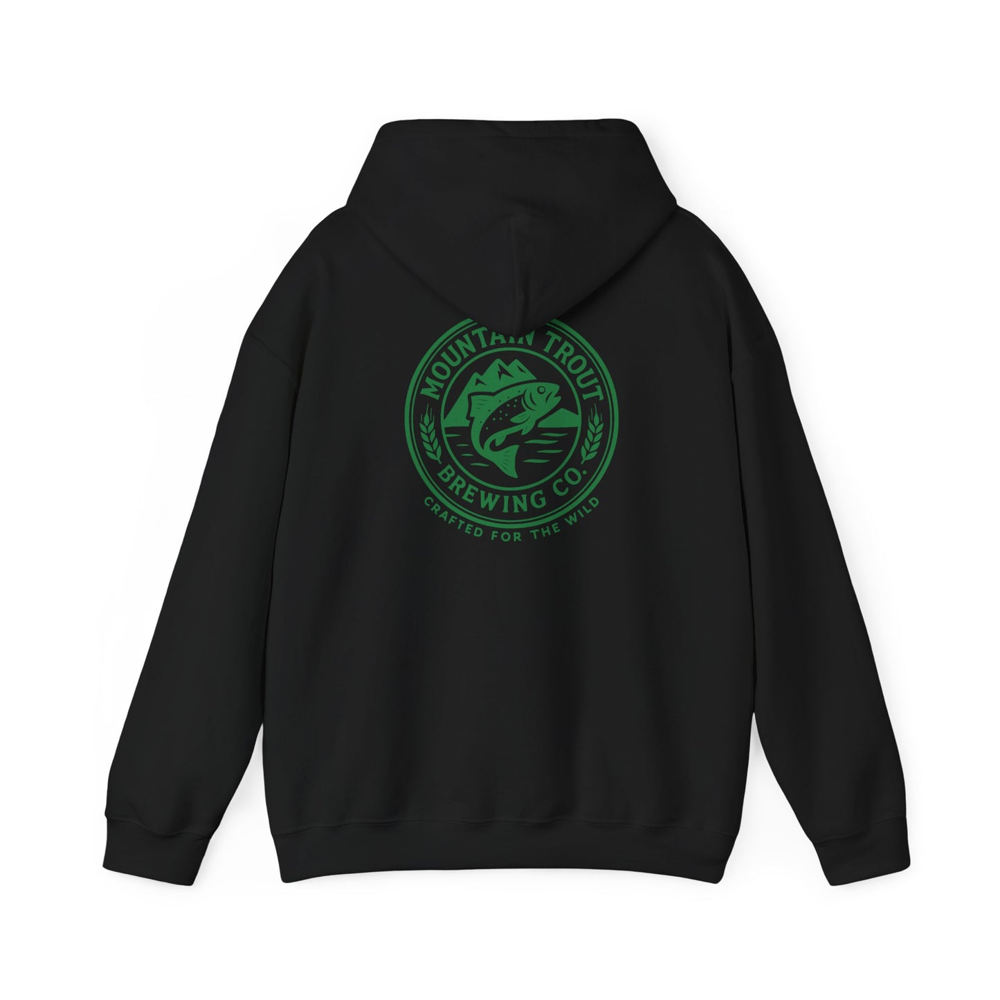 Mountain Trout Brewing Co. Hoodie - Cozy Sweatshirt Great Gift for Fishermen