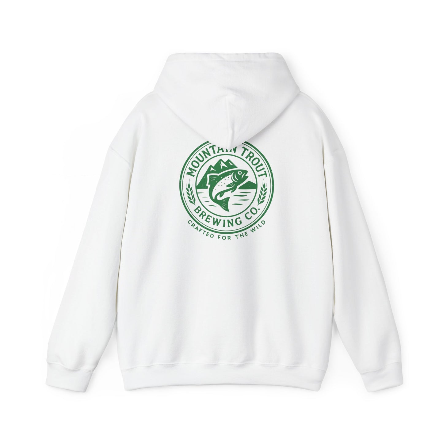 Mountain Trout Brewing Co. Hoodie - Cozy Sweatshirt Great Gift for Fishermen