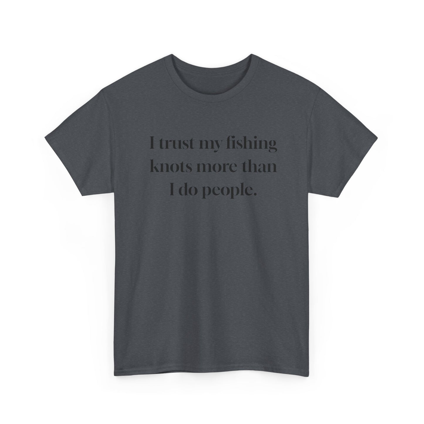 Fishing Knots Trust Tee, Angler Graphic T-Shirt
