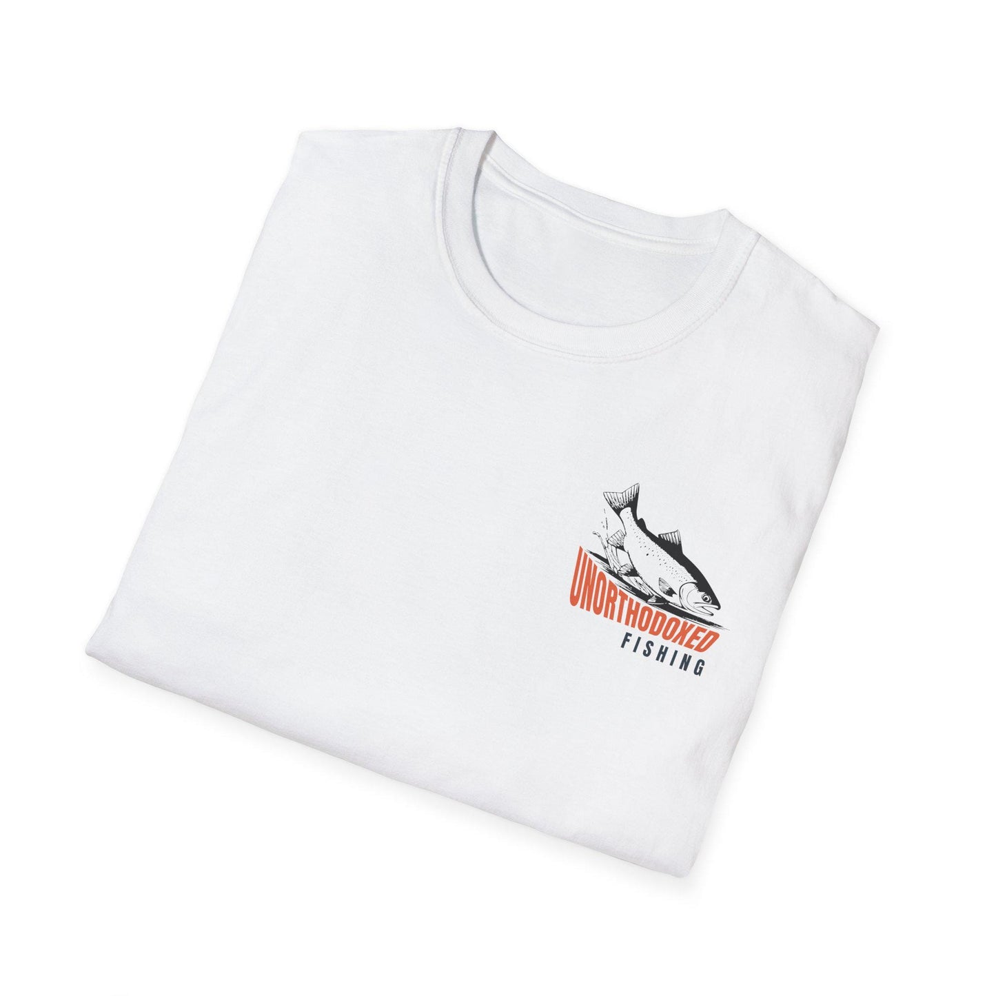 Mountain Trout Fishing Adventure Unisex T-Shirt, Fishing Graphic Tee, Outdoor Nature Lover Shirt, Fisherman Gift, Camping Apparel